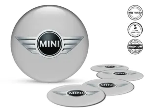 Mini Cooper Édition Autocollants Silicone Décalques Roues de Qualité